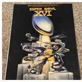 Super Bowl XVI 1982 Official Football Program