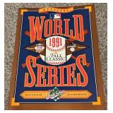 1991 World Series Official Baseball Program - Minnesota Twins