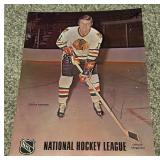 1969 Minnesota North Stars Program and Ticket Stub - Dec. 9 vs. Chicago Blackhawks w/ Partial Bobby Hull Auto