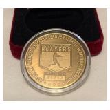 Frank Thomas Limited Edition Highland Mint Bronze Baseball Coin