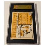 1963 Topps Ed Sadowski #527 High Numbers SGC 86 NM+ Graded Vintage Baseball Card