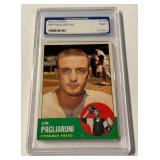 1963 Topps Jim Pagliaroni #159 Graded 7 NM Vintage Baseball Card