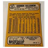 Harmon Killebrew 1968 Topps #220 Vintage Minnesota Twins Baseball Card