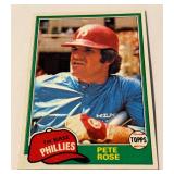 Pete Rose 1981 Topps #180 Vintage Baseball Card