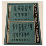 Nolan Ryan 1980 Topps Strikeout Leaders #206 Vintage Baseball Card