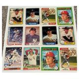 Rich Goose Gossage 12-Card Vintage Baseball Lot