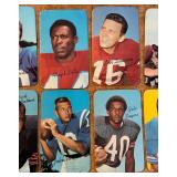 1970 Topps Super Football Complete Set - Starr, Butkus, Unitas, Sayers, OJ, Namath, Tarkenton and More - Vintage Football Cards