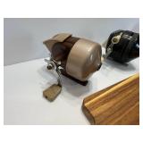 CUTTING BOARD AND FISHING REELS