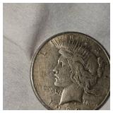 1923 D Peace Dollar $1