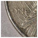 1923 D Peace Dollar $1