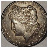 1898 Morgan Dollar $1 Beautiful Patina XF Plus