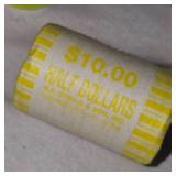 Treasury Roll Unsearched Kennedy Halfs 50c