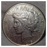 1925 Peace Dollar VF