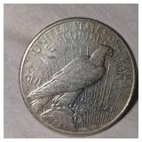 1925 Peace Dollar VF