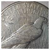 1925 Peace Dollar VF