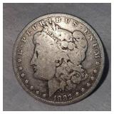 1882 Morgan Dollar $1