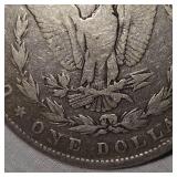 1882 Morgan Dollar $1