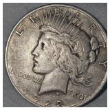 1922 D Peace Dollar $1