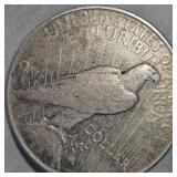 1922 D Peace Dollar $1