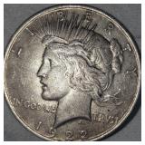 1922 D Peace Dollar $1