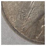 1934 D Peace Dollar $1 in VG Plusw/Toning