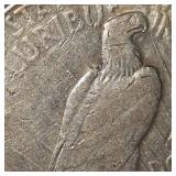 1934 D Peace Dollar $1 in VG Plusw/Toning