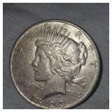 1923 D Peace D $1 VG