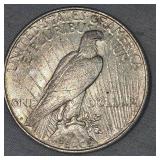 1923 D Peace D $1 VG