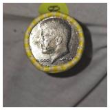 Treasury Roll Unsearched Kennedy Halfs 50c