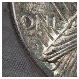 1922 S Peace Dollar $1 VG w/Toning