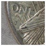 1922 S Peace Dollar $1 VG w/Toning