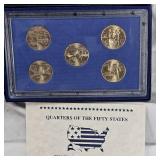 1999-2008 Complete State Quarters Mint Sets by Year