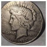 1935 S Peace Dollar $1 w/Patina