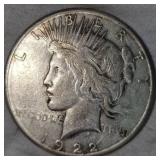 1922 S Peace Dollar $1