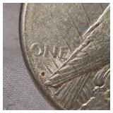 1922 S Peace Dollar $1