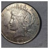 1923 S Peace Dollar $1 VF