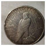 1922 D Peace Dollar $1
