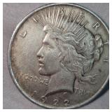 1922 Peace Dollar $1