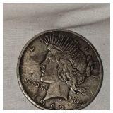1922D Peace Dollar $1