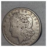 1921 S Morgan Dollar $1