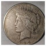 1922 Peace Dollar $1
