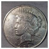 1922 D Peace Dollar $1