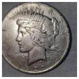 1922 D Peace Dollar $1
