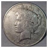 1923 D Peace Dollar $1
