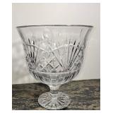 Sparkling Lead Crystal Centerpiece Bowl