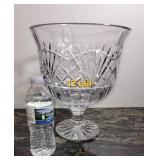 Sparkling Lead Crystal Centerpiece Bowl