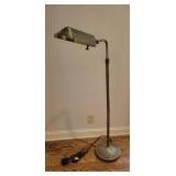 Verilux Brushed Brass Telescoping Floor Lamp, A