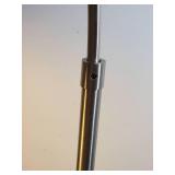 Brushed Nickel Telescoping Goose Neck Table Lamp