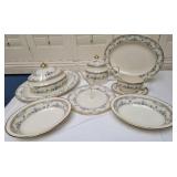 Minton Avonlea Pattern Dinnerware Service for 12