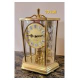 Seth Thomas Brass Carriage Mantel Clock